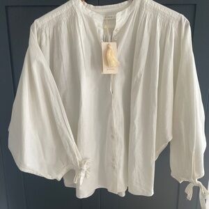Doen O'Keefe Blouse White